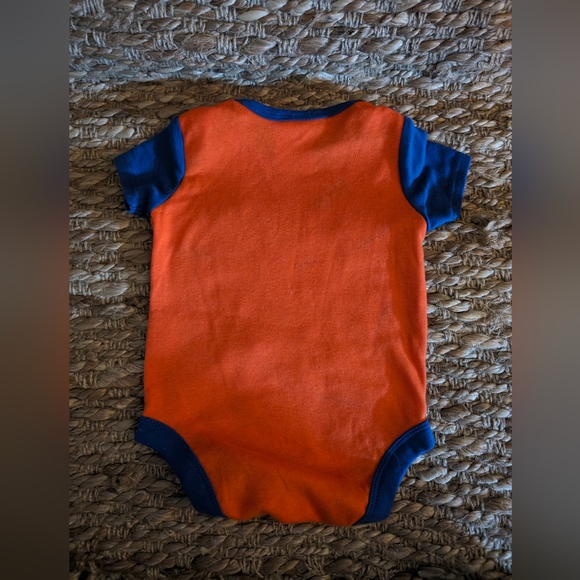 Little And Loud Gator Fan Shirt Size 0-3 Mo. Florida Gator Baby Outfit - Picture 2 of 3